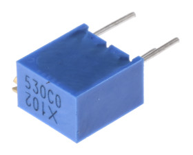 Potencjometr dostrojczy 1kΩ THT 0.25W 12 -zwoje Regulacja boczna 1,78 mm