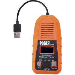 Klein Tools ET910 USB Multimeter Measures Voltage Current Capacity &amp; More