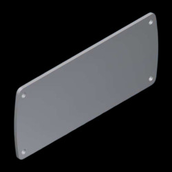 Teko (ALP-3.14) - aluminiowy panel przedni (106,2 x 46 mm)