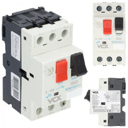 Wyłącznik silnikowy 6,0-10A 3P 6kV 230/400V GV-2 VCX