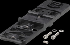 DIN rail adapter, 207.9 x 60 x 19 mm, for DIN rail mounting, E78002