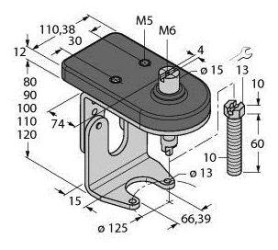 Turck 6901131 Zestaw montażowy BTS-DSU35-ZF12-M10 1 szt.