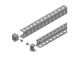 Wsporniki pionowe perforowane do Spacial SF/SM 1 rząd 800mm NSYSUCR4080 SCHNEIDER ELECTRIC
