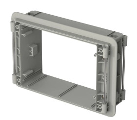 Bopla BC 6000 NG (79001710) - podstawa bez wentylacji do montażu panelowego obudowy CombiCard 5000-7000 (254 x 169 x 68 mm, 3U 3