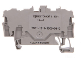 Złączka szynowa diodowa 3-przewodowa 1,5mm2 szara 1N4007 2001-1311/1000-410 /100szt./