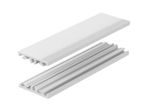 Bopla ARPMG 00/27-105 (87121050) - profil aluminiowy półotwarty modułowy dzielony (28,1 x 45 x 95 mm)