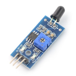 Czujnik płomieni 700-1000nm - cyfrowy