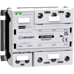 Crouzet GN325ASZH SSR 25A 510V AC Zero-Voltage Switching 1pc