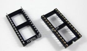 PODSTAWKA DIP28 0,6" SZEROKA PRECYZYJNA.