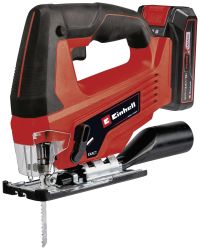 Einhell TC-JS 18 Li (1x2,5 Ah) Wyrzynarka akumulatorowa 4321228 zaw. walizkę, zaw. ładowarkę, zaw. akumulator 18 V 2.5 A