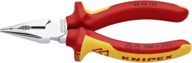 Mini szczypce uniwersalne Knipex KNIPEX - Kombinationszange - isoliert - 145 mm 08 26 145, 145 mm, VDE