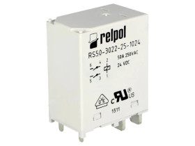 RS50-Z-24VDC Przekaźnik: elektromagnetyczny DPST-NO Ucewki: 24VDC 50A RS50