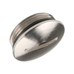 Zaślepka do dławnic kablowych M12 Mosiądz platerowany niklem Lapp średnica otworu 14mm Gwintowany