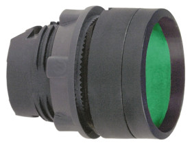 Przycisk, Ø 28.5mm, IP66, IP67, IP69K, kolor: Zielony, Schneider Electric, Harmony XB5