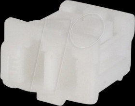 ZHR-2 Socket housing, RM 1.5 mm, 1x2-pin