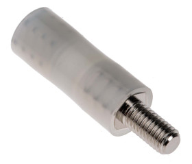 Kołek dystansowy gwint M5 x M5 długość 25mm Nylon 66 Męski/żeński Okrągły RS PRO