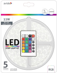 Zestaw taśmy LED avide ABLSBL12V5050-30RGB65 5 m 12 V, 230 V