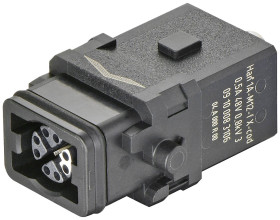 Złącze męskie Han 1A-M12-f X-coded 09100083106 Harting 1 szt.