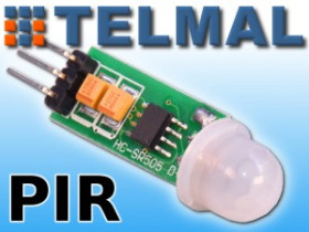 Miniaturowy czujnik ruchu PIR HC-SR505 do ARDUINO