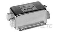 Gniazdo zasilające IEC z filtrem przeciwzakłóceniowym 6A TE Connectivity Montaż na kołnierzu