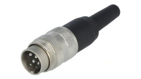 Złącze M16 Wtyk Męskie -Pin 7 5A 300V C091a T3475001u