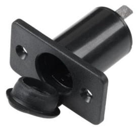 Gniazdo zapalniczki samochodowej montażowe prostokątne