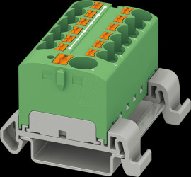 3273754 PTFIX 10/12X4-NS35A GN - distribution block