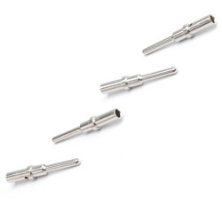 Amphenol AT60-215-16141 Crimp Pin Unshrouded Male 14AWG Nickel Connector