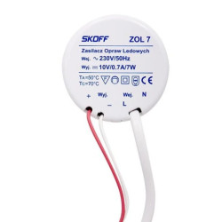 SKOFF Zasilacz led 7W 10V ZOL 7 do opraw Ledowych schodowych