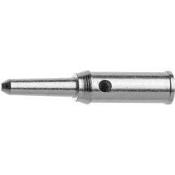 Teleg&#xE4;rtner 100020276 Coaxial Connector pin Silver 1pc