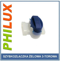 Złączka zaciskowa żelowa / szybkozłączka PHILUX 1-2.5 mm2 / 3 GEL3