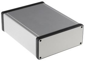 Obudowa Aluminium szerokość zew. 125 mm długość zew. 160 mm wys. zew. 51,5 mm Hammond IP54 Anodowanie na srebrno