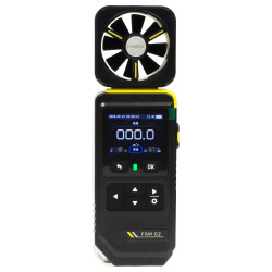 Anemometr, miernik prędkości i kierunku przepływu powietrza FNIRSI FAM-02