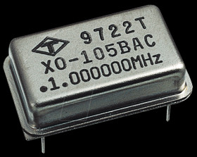 Quartz oscillator, 2.457600 MHz