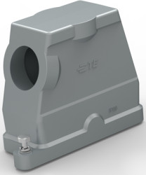 Housing, size HB16, die-cast aluminum, M40, angled, screw locking, IP68, T1910161140-009