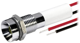 CML 19050352/6 Lampka sygnalizacyjna LED 19050352/6, 32 mcd, 24 V/DC, 8 mm