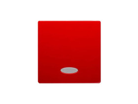 SIMON BASIC Klawisz pojedynczy z oczkiem do wyłączników/przycisków z podświetleniem czerwony BMKW1L/22 KONTAKT SIMON