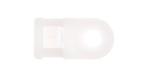 Uchwyt Oczkowy Biały F=5Mm Do Opasek Kablowych Max. 4,8Mm Bmb5460e /100Szt./