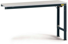 Manuflex LU8033.7016 ESD Stół roboczy ESD UNIWERSALNY, montowany na blacie gumowym, szer. X gł. X wys. = 1250 x 800 x 72