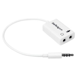 StarTech MUYHSMFFADW 4-position To 2x 3-pin 3.5mm Headset Splitter Adaptor