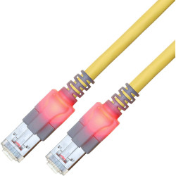Easylan CS1OYCDCD0250 Network Cable Assemblies Yellow Copper 25m
