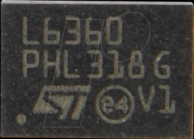 L6360 IO-Link Master Transceiver,400Kbps,VFQFPN-26