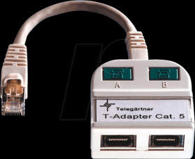 J00029A0011 T-adapter, output to ISDN/ISDN