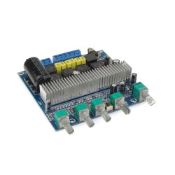 Wzmacniacz audio TPA3116D2 2x50W+100W 12V-24V z modułem Bluetooth 5.0