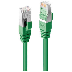 LINDY 47678 RJ45 Network cable CAT 6A S/FTP Green 1.50 m
