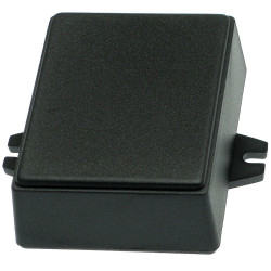 Z70U Obudowa Czarna ABS Z uszami montażowymi