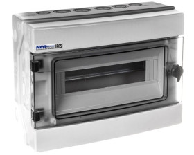 Rozdzielnica hermetyczna 1x12 330x260x138mm RH-12S 36.712