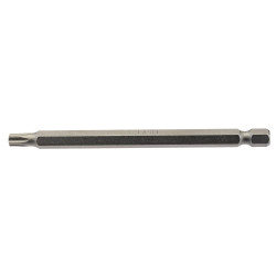 Draper 66940 T27 1/4&quot; Hex TX-STAR&#xAE; Insert Bit 100mm Long x 1