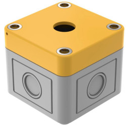 EAO 61-9480.5 EAO Series61 Enclosure For Emergency Switch Grey/Yellow 65X65X57