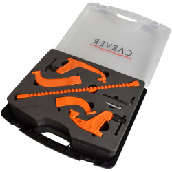 Carver C301242 Multiclamp 3-in-1 Clamp with Carry Case